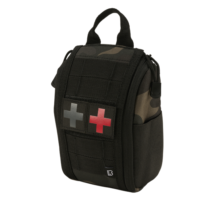 Brandit Molle First Aid Premium Pouch, Dark Camo