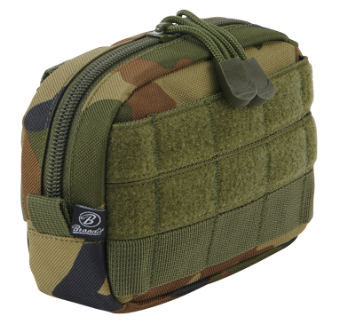Brandit Molle Compact Pouch, Woodland