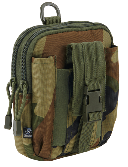Brandit Molle Functional Pouch, Woodland