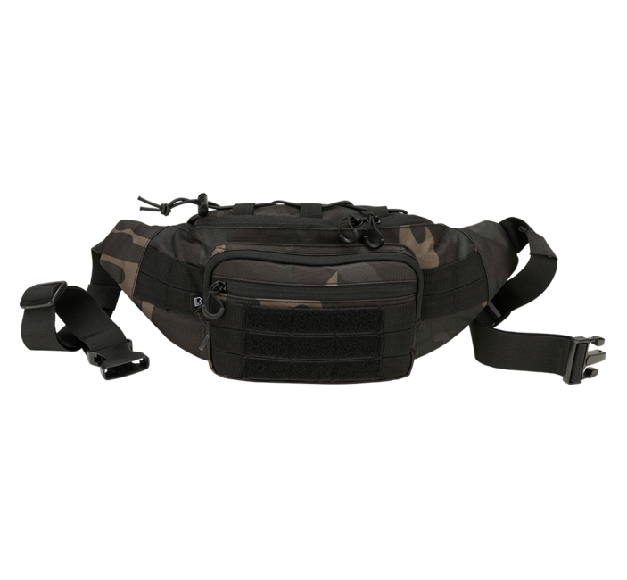 Brandit Molle Waist Bag, Dark Camo