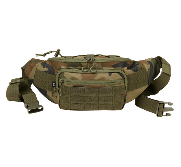Brandit Molle Belt Pouch, Woodland