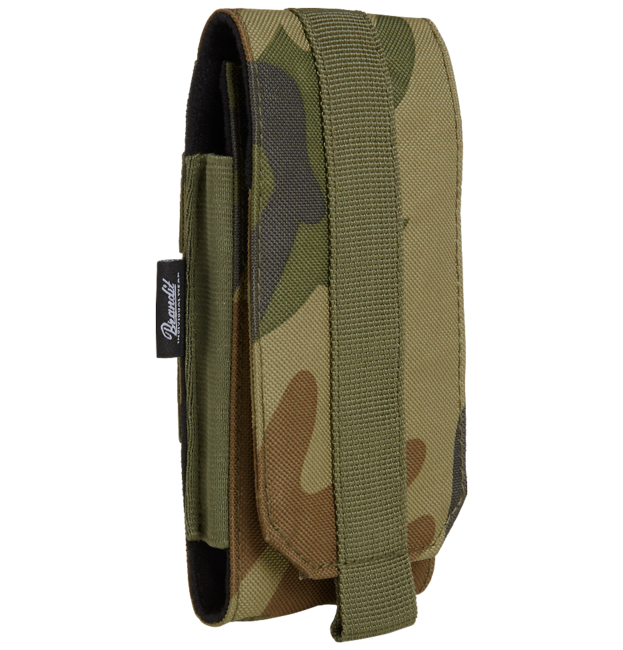 Brandit Molle Large Mobile Phone Pouch, Woodland
