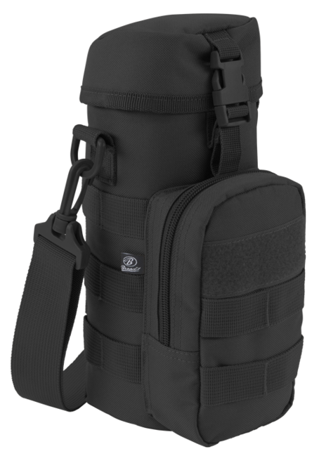 Brandit Molle Water Bottle Pouch II, Black
