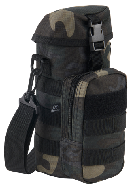 Brandit Molle II Θήκη Φιάλης με Τσέπη, darkcamo