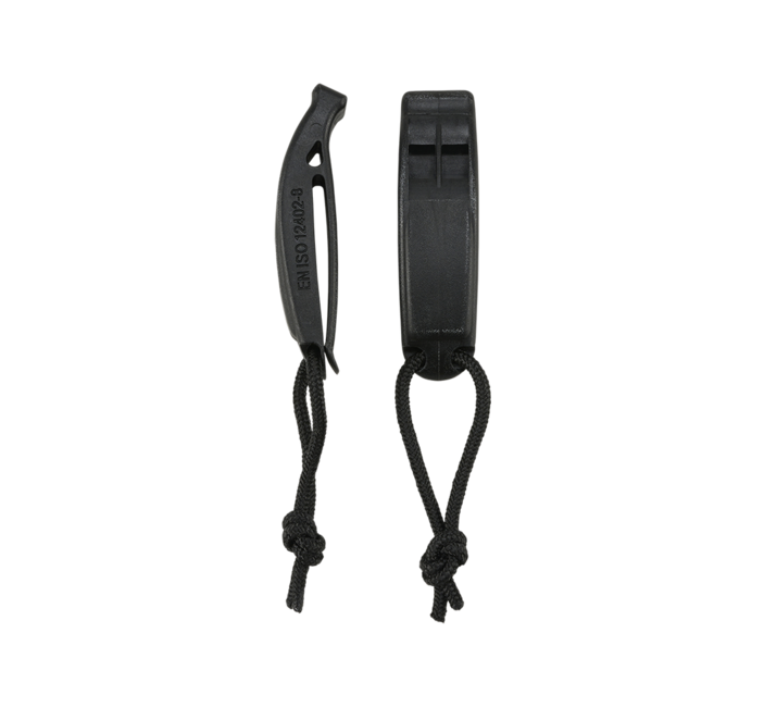 Brandit MOLLE Signal Whistle 2 Pack, Black