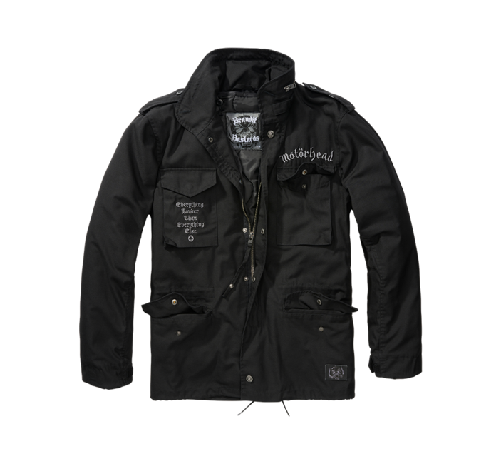 Brandit Motörhead M65 Classic Jacket, Black