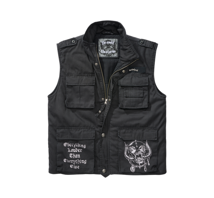 Brandit Motörhead Ranger Vest, Black