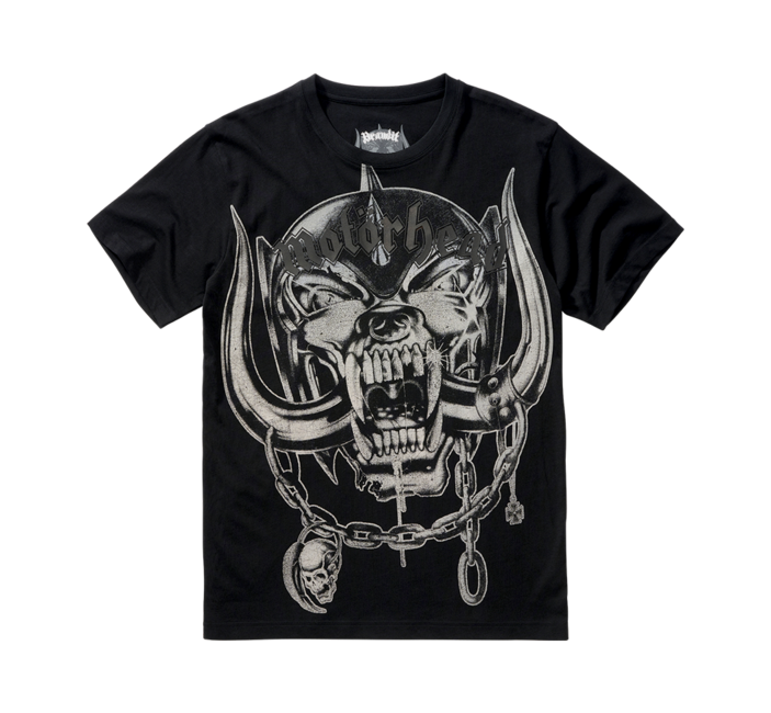 Brandit Motörhead T-Shirt Warpig Print, Black