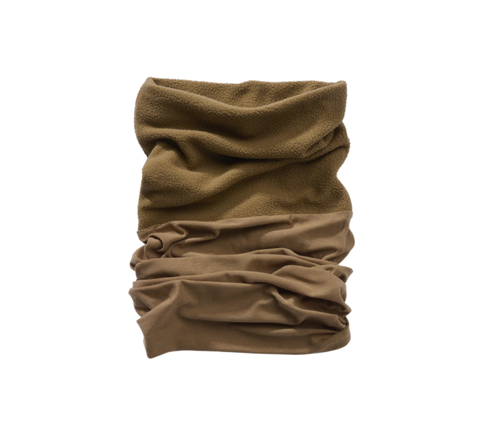 Brandit Multifunctional Fleece Neck Warmer, Camel