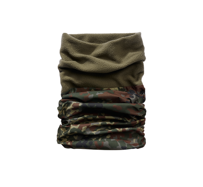 Brandit Multifunctional Fleece Neck Warmer, Flecktarn