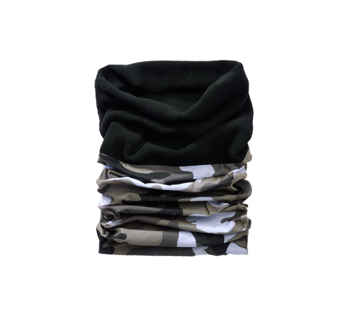 Brandit Multifunctional Fleece Neck Gaiter, Urban