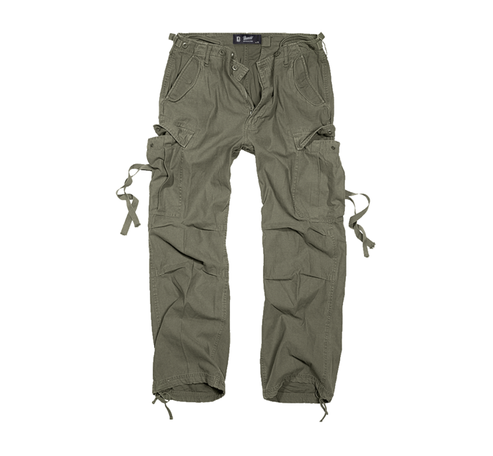 Brandit Vintage M65 Trousers, Olive
