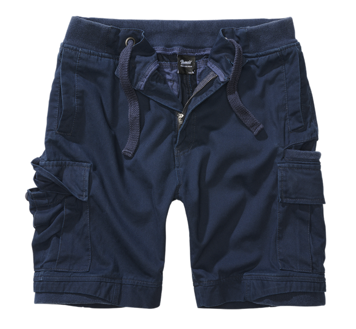 Brandit Packham Vintage Shorts, Navy Blue