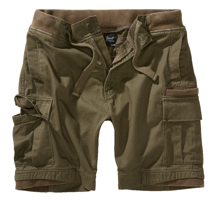 Brandit Packham Vintage Shorts, Olive