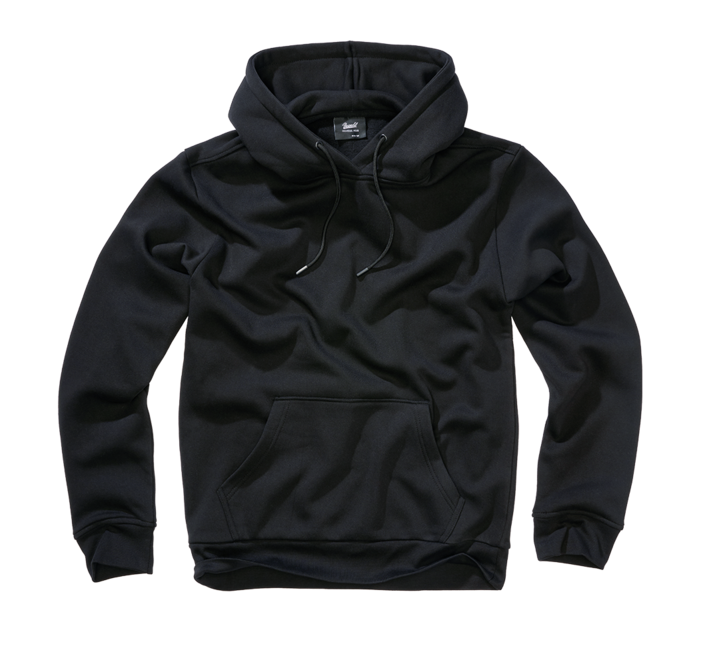 Brandit Men's Tom Sweathoody Hoodie, Black