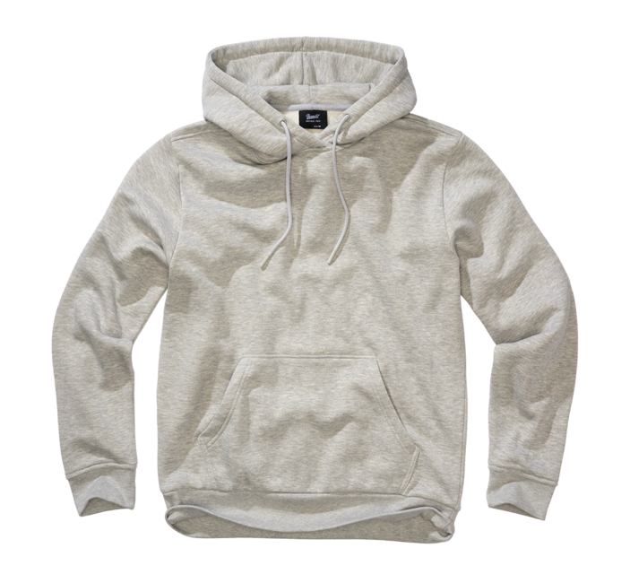 Brandit Tom Sweathoody Men's Hoodie, Grey Melange