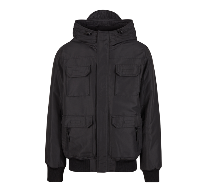 Brandit Men Exploration Men's Winter Jacket, Black