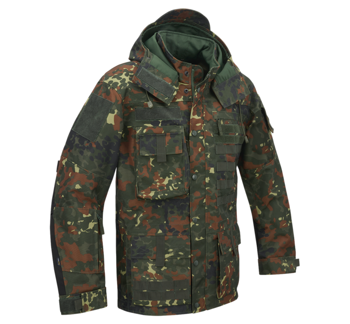Brandit Performance Outdoor Tactical Jacket, Flecktarn