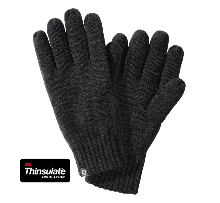 Brandit Knit Gloves, Black