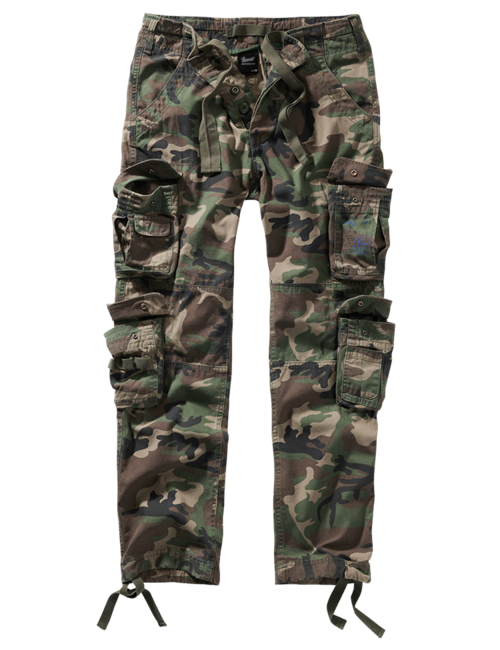 Brandit Pure Slim Fit Trousers, Woodland