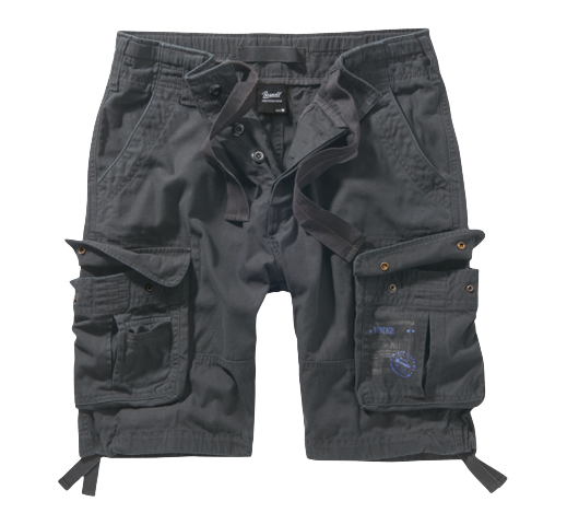 Brandit Pure Vintage Shorts, Anthracite