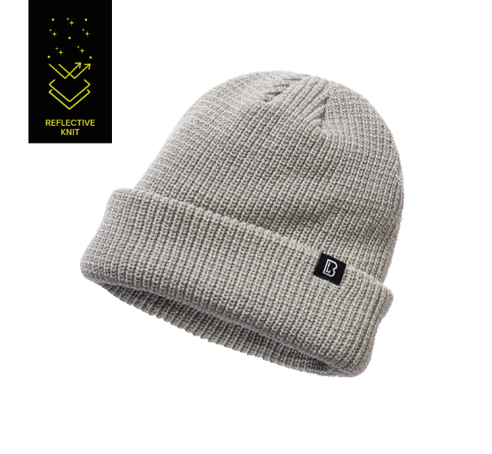 Brandit Reflective Winter Beanie, Grey