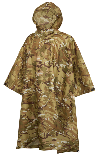 Brandit Ripstop Poncho, Tactical Camo