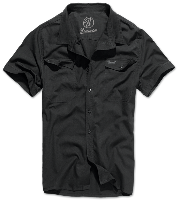 Brandit Roadstar Shirt, Black