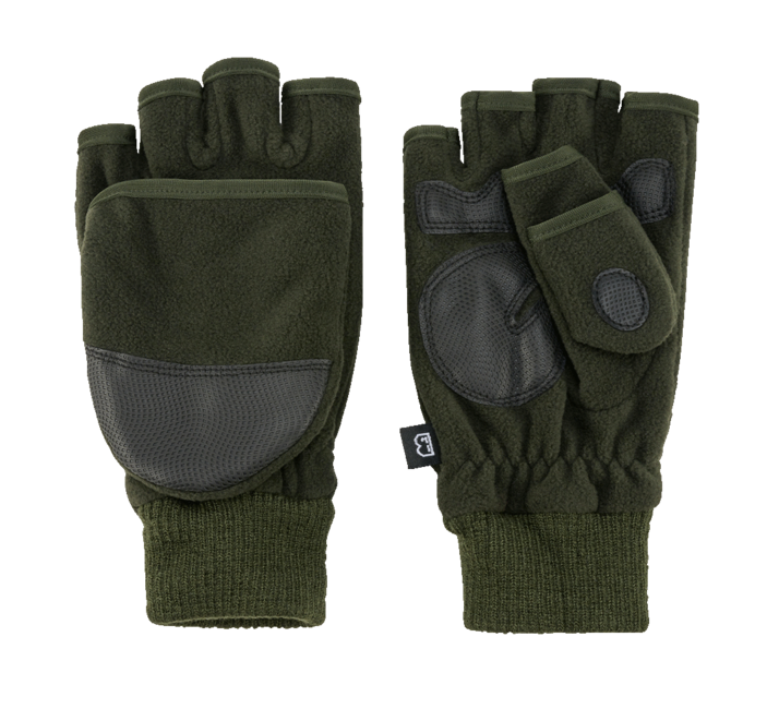 Brandit Fingerless Gloves, Olive