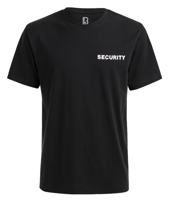Brandit Security T-Shirt, Black