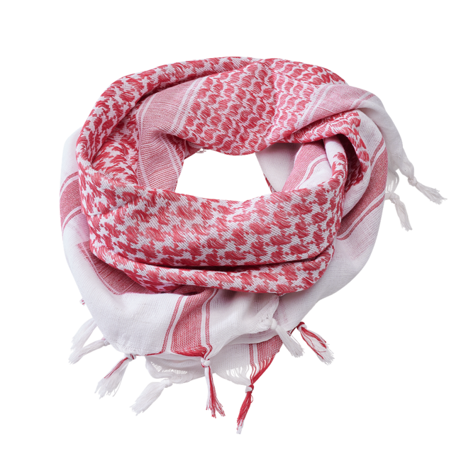 Brandit Shemag Scarf, Red-White