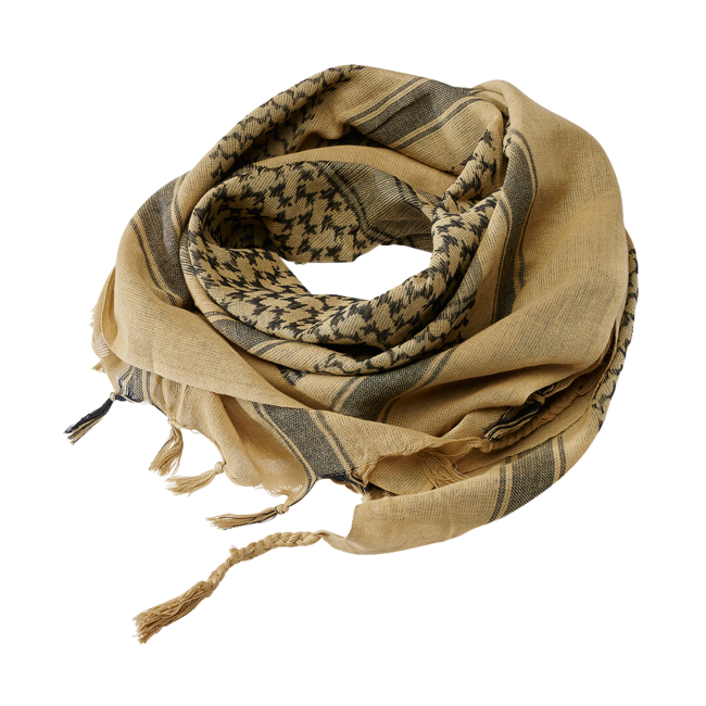 Brandit Shemag Scarf, Khaki-Black