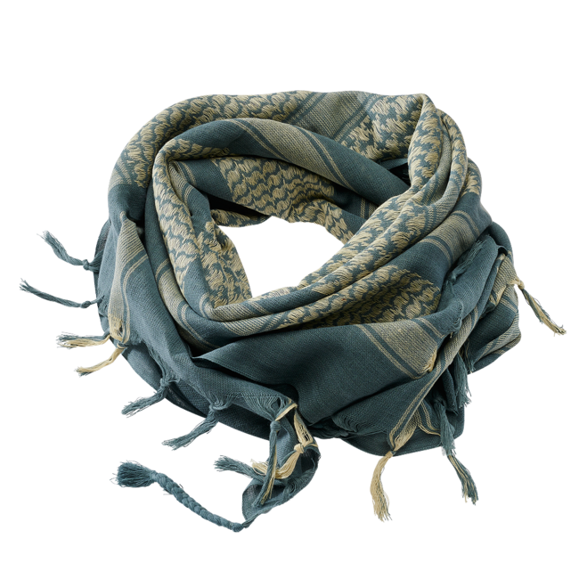Brandit Shemag Scarf, Petrol-Khaki