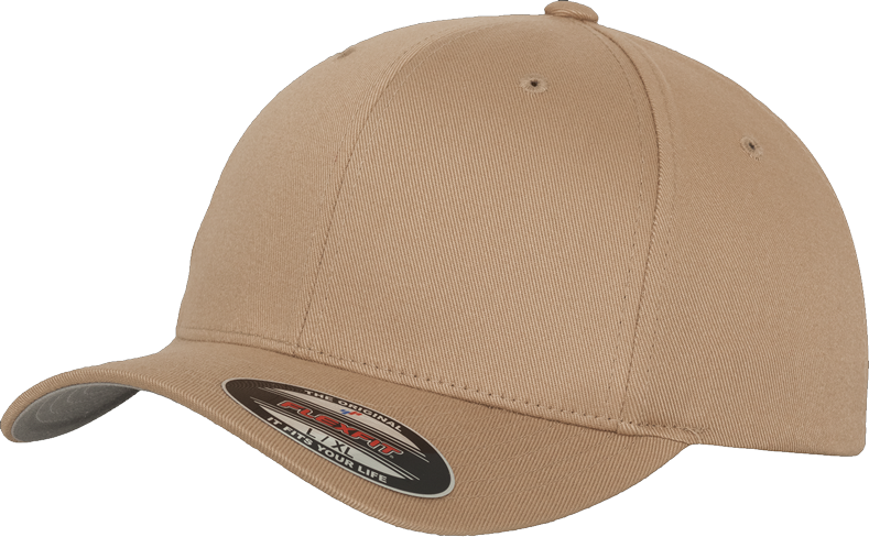 Brandit Flexfit Wooly Combed Cap, Khaki