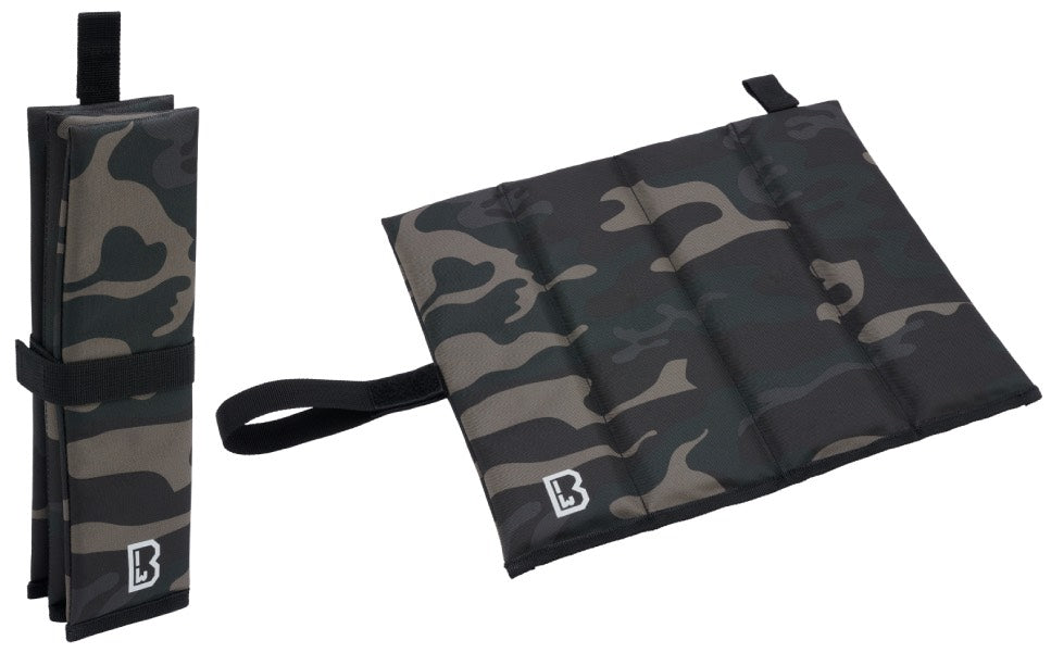 Brandit Folding Seat Pad, Dark Camo