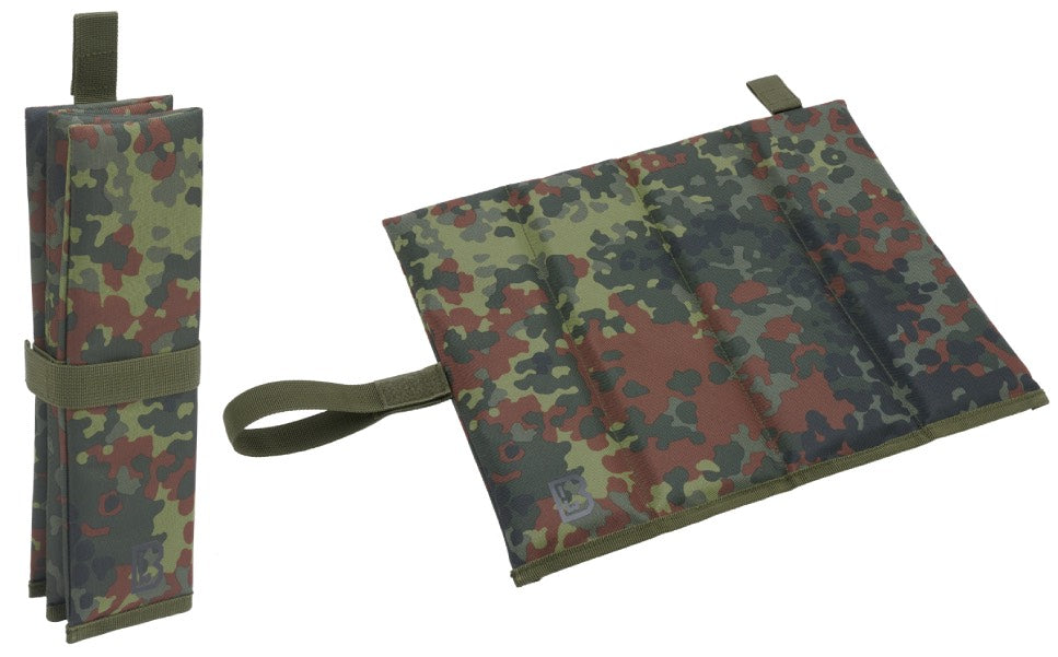 Brandit Folding Seat Cushion, Flecktarn