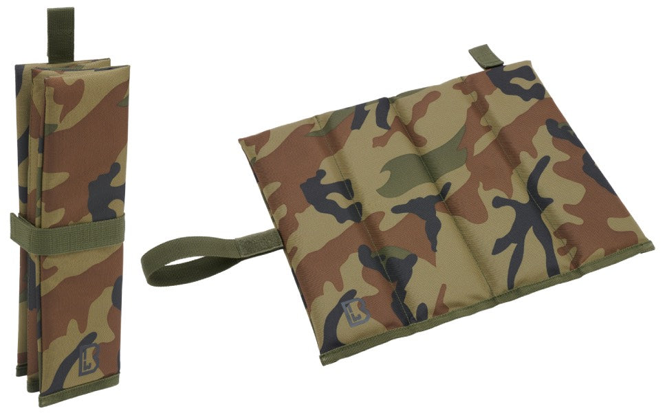 Brandit Folding Seat Pad, Woodland