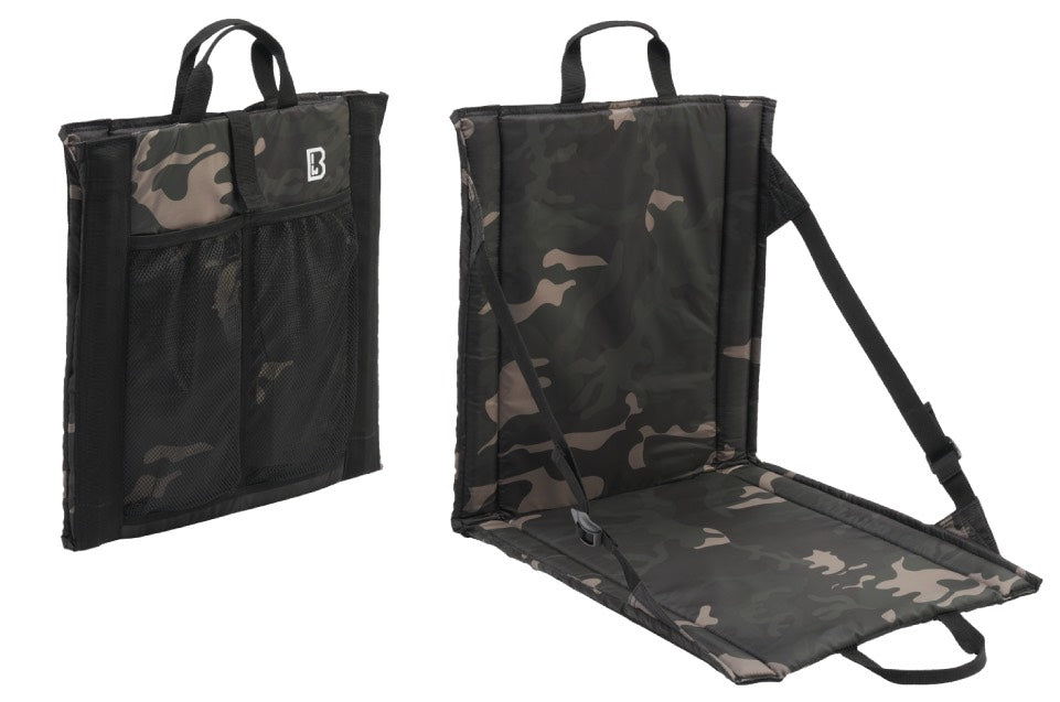 Brandit Folding Seat, Dark Camo