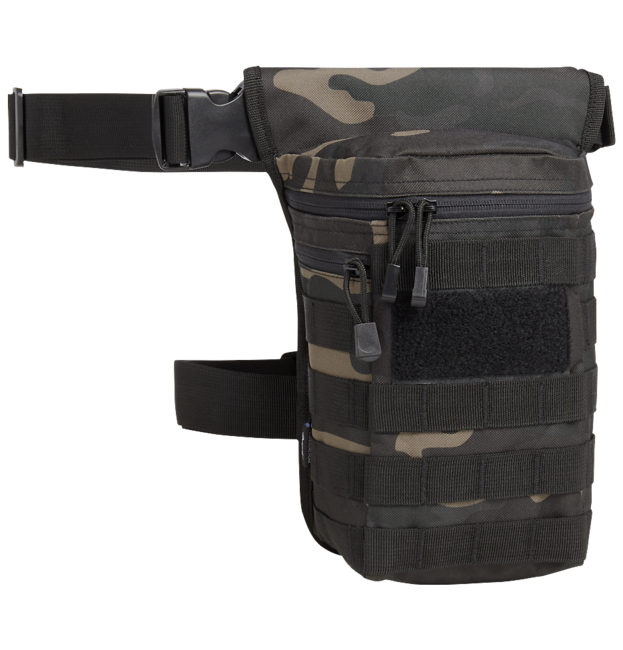 Brandit Thigh Pouch No.2, Dark Camo