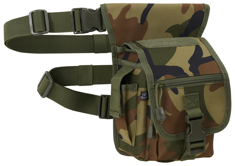 Brandit Thigh Pouch, Woodland