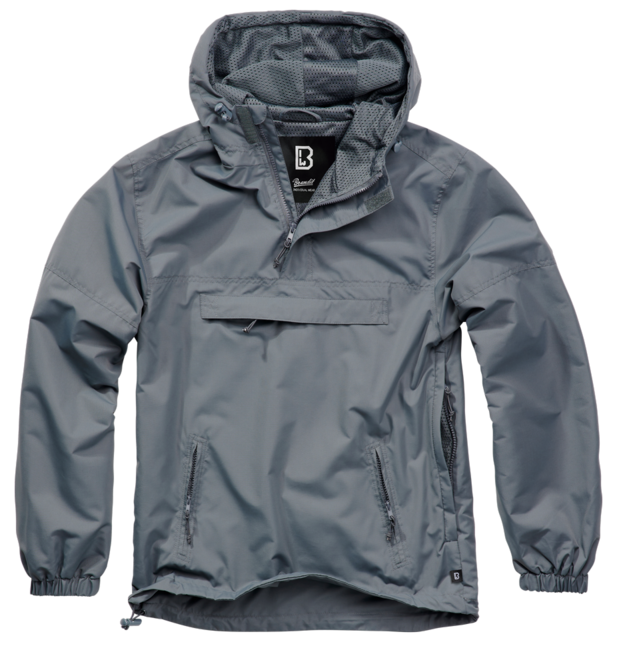 Brandit Summer Windbreaker Jacket, Anthracite