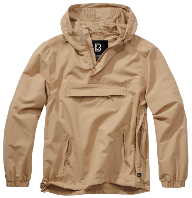 Brandit Summer Windbreaker Jacket, Camel