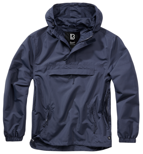 Brandit Summer Windbreaker Jacket, Navy Blue