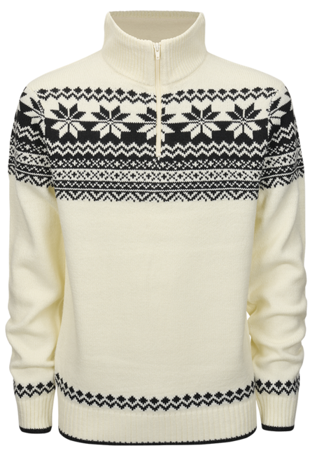 Brandit Norwegian Troyer Sweater, White