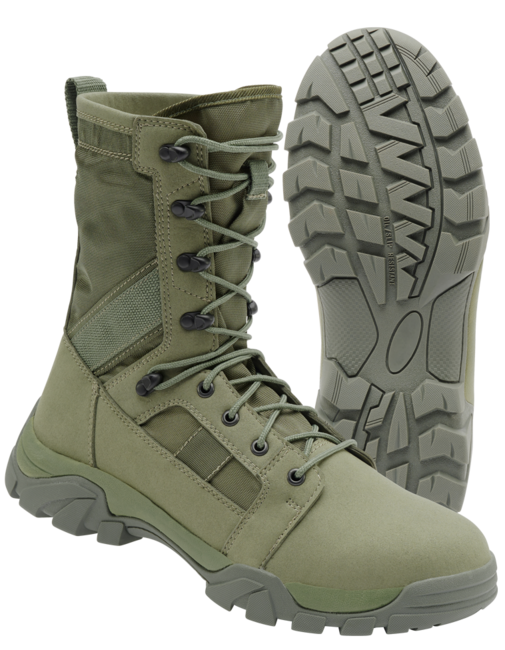 Brandit Tactical Boots 9-Inch, Olive