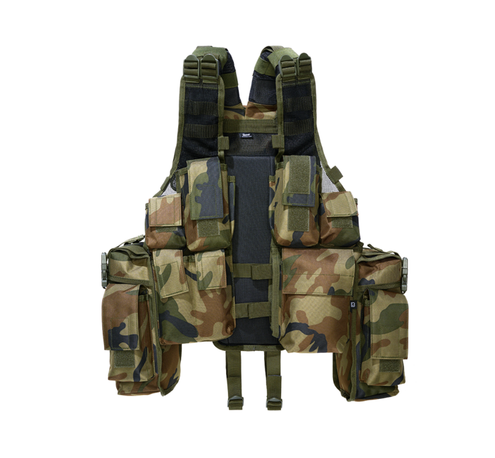 Brandit Tactical Vest, Woodland