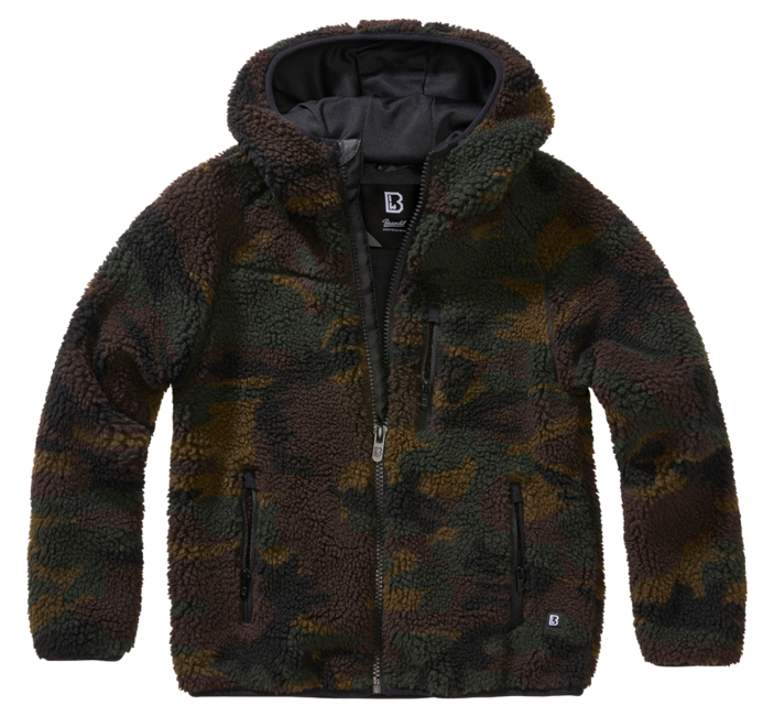 Brandit Teddy Fleece Jacket, Woodland