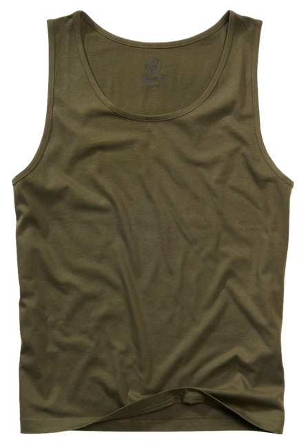 Brandit Men's Tank Top, Olive