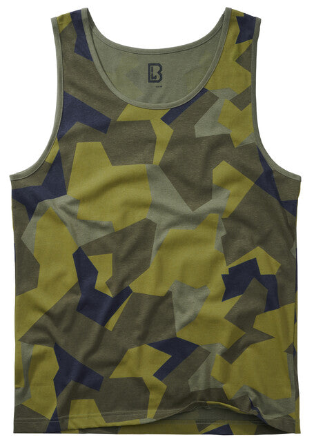 Brandit Tank Top, Swedish Camo M90