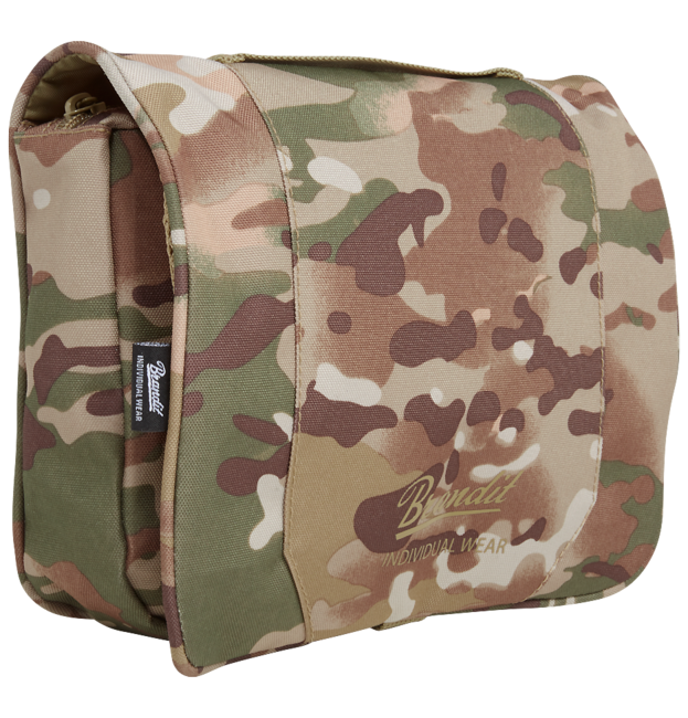 Brandit Toiletry Large Toiletry Bag, Multicam